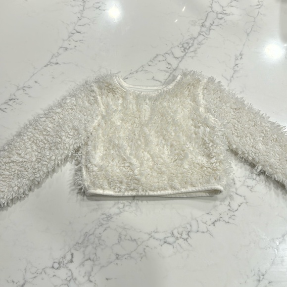 Pippa & julie all white size 4 sweater - Picture 1 of 5